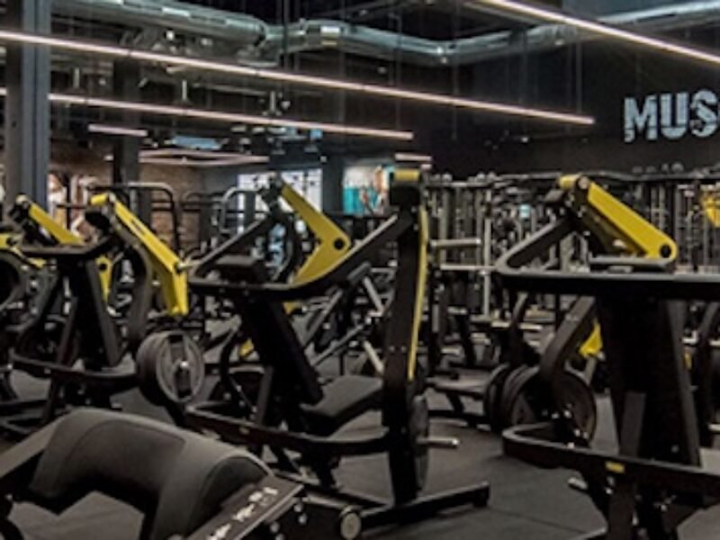 Sala de musculación del gimnasio FITNESS PARK en Vigo