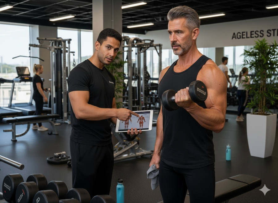 rutina anti edad entrenamiento