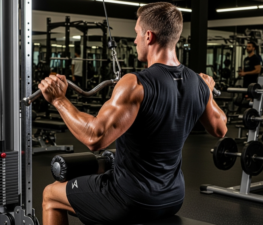 rutina espalda GYM hombre