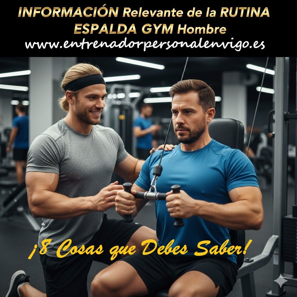 hombre realiza un remo bajo en maquina mientras el entrenador  personal le ayuda a realizarlo correctamente en el gimnasio