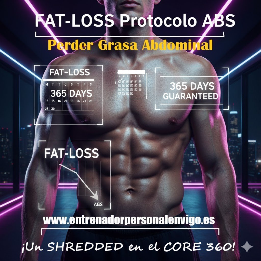 cuerpo definido de un hombre donde se ven claramente unos abdominales definidos  en primer plano